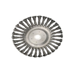 Συρματόβουρτσα στρογγυλή πλεκτή γωνιακού τροχού 125mm UYUS TOOLS Συρματόβουρτσα στρογγυλή πλεκτή γωνιακού τροχού 125mm UYUS TOOLS