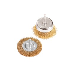 Σετ 2 τεμαχίων συρματόβουρτσες δραπάνου 1/4'' UYUS TOOLS Σετ 2 τεμαχίων συρματόβουρτσες δραπάνου 1/4'' UYUS TOOLS