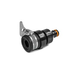 Aντάπτορας βρύσης Universal διαμέτρου 22-24mm με σφιγκτήρα Bradas