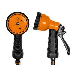 Πιστόλι ψεκασμού με 8 διαφορετικές λειτουργίες Black line Bradas