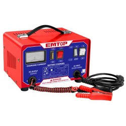 Φορτιστής μπαταρίας για αυτοκίνητα 12/24V και βάρους 5.6kg Emtop  Φορτιστής μπαταρίας για αυτοκίνητα 12/24V και βάρους 5.6kg Emtop
