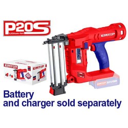 Καρφωτικό μπαταρίας Brushless για δίχαλα με ρυθμό καρφώματος 2.5 καρφιά ανά δευτερόλεπτο Emtop Καρφωτικό μπαταρίας Brushless για δίχαλα με ρυθμό καρφώματος 2.5 καρφιά ανά δευτερόλεπτο Emtop