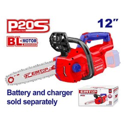 Αλυσοπρίονο Brushless 20V με μια αλυσίδα  Αλυσοπρίονο Brushless 20V με μια αλυσίδα