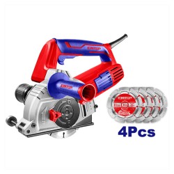 Φρέζα αυλακώσεων με σύστημα αναρρόφησης 1500W και 4 δίσκους κοπής Emtop  Φρέζα αυλακώσεων με σύστημα αναρρόφησης 1500W και 4 δίσκους κοπής Emtop