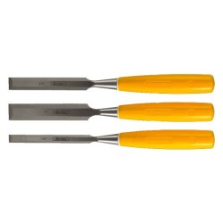 Σετ 3 τεμα΄χια σκαρπέλα ξύλου μεγέθη 1/2", 3/4", 1" UYUS TOOLS Σετ 3 τεμα΄χια σκαρπέλα ξύλου μεγέθη 1/2", 3/4", 1" UYUS TOOLS