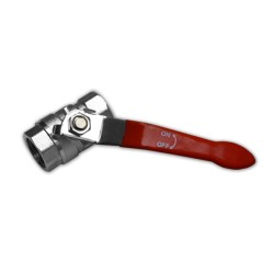 Σφαιρική βάνα με διακόπτη 1/2″ Bradas Σφαιρική βάνα με διακόπτη 1/2″ Bradas