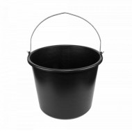 Κουβάς πλαστικός από PVC χωρητικότητας 16Lt σε μαύρο χρώμα BRADAS Κουβάς πλαστικός από PVC χωρητικότητας 16Lt σε μαύρο χρώμα BRADAS