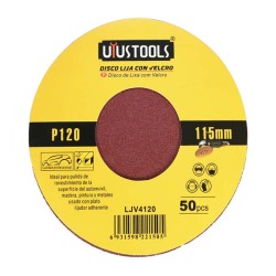 Δίσκοι γυαλίσματος VELCRO 40GRIT διαμέτρου 115mm UYUS TOOLS Δίσκοι γυαλίσματος VELCRO 40GRIT διαμέτρου 115mm UYUS TOOLS
