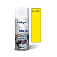 Ακρυλικό σπρέι υψηλής απόδοσης σε κίτρινο χρώμα RAL1021 400ml Ακρυλικό σπρέι υψηλής απόδοσης σε κίτρινο χρώμα RAL1021 400ml