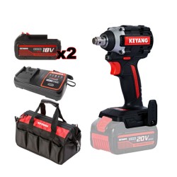 Σετ παλμικό μπουλονόκλειδο μπαταρίας 18V (max 20V) Brushless KEYANG Σετ παλμικό μπουλονόκλειδο μπαταρίας 18V (max 20V) Brushless KEYANG