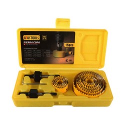 Σετ 15 τεμάχια ποτηροτρύπανα ξύλου και μετάλλου UYUS TOOLS