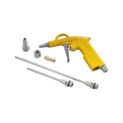 Πιστόλι αέρος με 2 ανταλλακτικά ακροφύσια και αντάπτορες σύνδεσης 6 τεμαχίων UYUS TOOLS