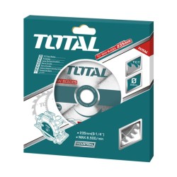 Δίσκος κοπής ξύλου διαμέτρου Φ-235mm 60Τ TAC231623 TOTAL Δίσκος κοπής ξύλου διαμέτρου Φ-235mm 60Τ TAC231623 TOTAL