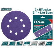 Γυαλόχαρτα διαμέτρου 125mm σε συσκευασία 10 τεμαχίων TAC73125101 TOTAL  Γυαλόχαρτα διαμέτρου 125mm σε συσκευασία 10 τεμαχίων TAC73125101 TOTAL