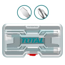 Κατσαβίδια ηλεκτρολόγων CR-V σετ 6 τεμαχίων TOTAL  Κατσαβίδια ηλεκτρολόγων CR-V σετ 6 τεμαχίων TOTAL