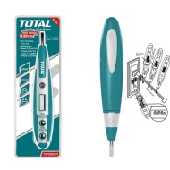 Δοκιμαστικό κατσαβίδι - ανιχνευτής ρεύματος ψηφιακός μήκους 135mm TOTAL  Δοκιμαστικό κατσαβίδι - ανιχνευτής ρεύματος ψηφιακός μήκους 135mm TOTAL