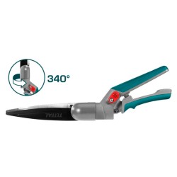 Ψαλίδι περιστροφικό χλόης μήκους 34cm TOTAL Ψαλίδι περιστροφικό χλόης μήκους 34cm TOTAL