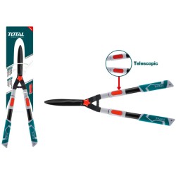 Τηλεσκοπικό ψαλίδι θάμνων - χλόης μήκους 68-83cm TOTAL Τηλεσκοπικό ψαλίδι θάμνων - χλόης μήκους 68-83cm TOTAL