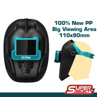 Μάσκα συγκόλλησης κεφαλής SUPER SELECT διαστάσεων 110Χ90Χ3mm TOTAL  Μάσκα συγκόλλησης κεφαλής SUPER SELECT διαστάσεων 110Χ90Χ3mm TOTAL