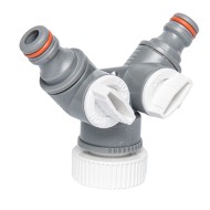 Διανομέας ποτίσματος με διακόπτη και θηλυκό σπείρωμα White line Bradas Διανομέας ποτίσματος με διακόπτη και θηλυκό σπείρωμα White line Bradas