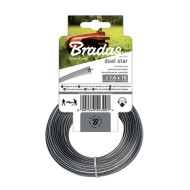 Νήμα μεσινέζας RIPPER DUAL STAR 2,4mm μήκους 15m BRADAS Νήμα μεσινέζας RIPPER DUAL STAR 2,4mm μήκους 15m BRADAS