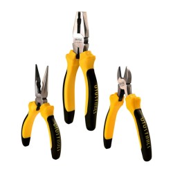 Πλαγιοκόπτης - πένσα - πλατυτσίμπιδο σετ 3 τεμαχίων UYUS TOOLS Πλαγιοκόπτης - πένσα - πλατυτσίμπιδο σετ 3 τεμαχίων UYUS TOOLS