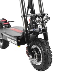 Ηλεκτρικό πατίνι Τomini με διπλό κινητήρα υδραυλικά δισκόφρενα αναδιπλούμενο & πίσω φλας 