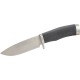 Μαχαίρι μαύρο χρώμα μήκους 220mm με υφασμάτινη θήκη BORMANN Pro