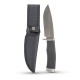 Μαχαίρι μαύρο χρώμα μήκους 220mm με υφασμάτινη θήκη BORMANN Pro