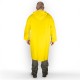 Aδιάβροχη καπαρντίνα PVC μεγέθους ΧΧL κίτρινο χρώμα & 0.32mm BORMANN