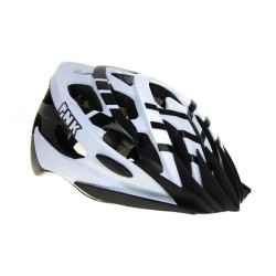 Κράνος ποδηλάτου για ενήλικες σε άσπρο-μαύρο χρώμα BARBIERI CAS/30WHSM
