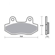 Τακάκια μπροστά κεραμικά SBS 200HM  Τακάκια μπροστά κεραμικά SBS 200HM