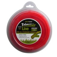 Μεσινέζα στρογγυλή σε κόκκινο χρώμα διαμέτρου 2mm και μήκους 124m ΒΑΧ  Μεσινέζα στρογγυλή σε κόκκινο χρώμα διαμέτρου 2mm και μήκους 124m ΒΑΧ