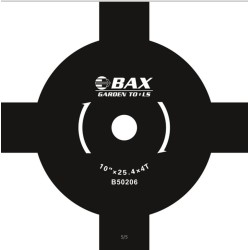 Δίσκος θαμνοκοπτικού 4Τ διαμέτρου 255mm BAX 