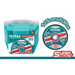 TOTAL ΔΙΣΚΟΣ ΚΟΠΗΣ ΙΝΟΧ - ΜΕΤΑΛΛΟΥ 115 Χ 1.2mm ΣΕ ΠΛΑΣΤΙΚΟ ΚΟΥΤΑΚΙ 50ΤΕΜ (TAC22111550) TOTAL ΔΙΣΚΟΣ ΚΟΠΗΣ ΙΝΟΧ - ΜΕΤΑΛΛΟΥ 115 Χ 1.2mm ΣΕ ΠΛΑΣΤΙΚΟ ΚΟΥΤΑΚΙ 50ΤΕΜ (TAC22111550)