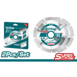 TOTAL ΣΕΤ ΔΙΑΜ/ΣΚΟΙ ΥΓΡΑΣ ΚΑΙ ΞΗΡΑΣ ΚΟΠΗΣ 2ΤΕΜ 115mm (TAC21111532) TOTAL ΣΕΤ ΔΙΑΜ/ΣΚΟΙ ΥΓΡΑΣ ΚΑΙ ΞΗΡΑΣ ΚΟΠΗΣ 2ΤΕΜ 115mm (TAC21111532)