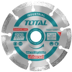 TOTAL ΔΙΑΜΑΝΤΟΔΙΣΚΟΣ UNIVERSAL 230 Χ 22.2mm (TAC2112301) TOTAL ΔΙΑΜΑΝΤΟΔΙΣΚΟΣ UNIVERSAL 230 Χ 22.2mm (TAC2112301)