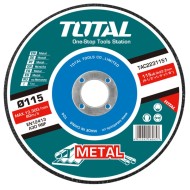 TOTAL ΔΙΣΚΟΣ ΛΕΙΑΝΣΕΩΣ ΜΕΤΑΛΛΟΥ Φ - 115 Χ 6mm (TAC2231151) TOTAL ΔΙΣΚΟΣ ΛΕΙΑΝΣΕΩΣ ΜΕΤΑΛΛΟΥ Φ - 115 Χ 6mm (TAC2231151)