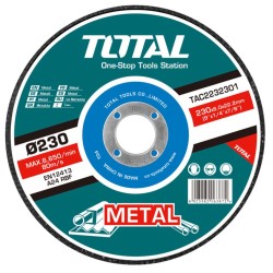 TOTAL ΔΙΣΚΟΣ ΛΕΙΑΝΣΕΩΣ ΜΕΤΑΛΛΟΥ Φ - 230 Χ 6mm (TAC2232301) TOTAL ΔΙΣΚΟΣ ΛΕΙΑΝΣΕΩΣ ΜΕΤΑΛΛΟΥ Φ - 230 Χ 6mm (TAC2232301)