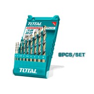 Σετ 9 τεμαχίων τρυπάνια HSS σε διάφορα μεγέθη TOTAL Σετ 9 τεμαχίων τρυπάνια HSS σε διάφορα μεγέθη TOTAL