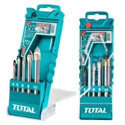 Τρυπάνια γυαλιού σε συσκευασία 5 τεμαχίων TOTAL Τρυπάνια γυαλιού σε συσκευασία 5 τεμαχίων TOTAL
