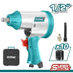 TOTAL ΣΕΤ ΑΕΡΟΚΛΕΙΔΟ 1/2" - 312Nm SUPER SELECT (TAT41125) TOTAL ΣΕΤ ΑΕΡΟΚΛΕΙΔΟ 1/2" - 312Nm SUPER SELECT (TAT41125)