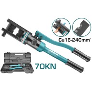 Υδραυλική πρέσα ακροδεκτών Cu 16-240mm2 TOTAL  Υδραυλική πρέσα ακροδεκτών Cu 16-240mm2 TOTAL