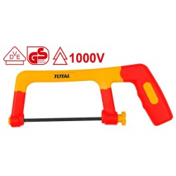 Μίνι σιδηροπρίονο με μόνωση 1000V VDE μήκους 300mm TOTAL  Μίνι σιδηροπρίονο με μόνωση 1000V VDE μήκους 300mm TOTAL