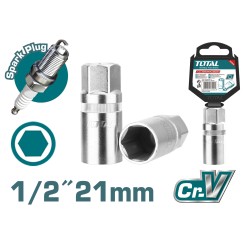 TOTAL ΚΑΡΥΔΑΚΙ ΓΙΑ ΜΠΟΥΖΙ 1/2" 21mm (THSPS12216) TOTAL ΚΑΡΥΔΑΚΙ ΓΙΑ ΜΠΟΥΖΙ 1/2" 21mm (THSPS12216)