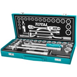 TOTAL ΣΕΤ ΚΑΣΕΤΙΝΑ ΚΑΡΥΔΑΚΙΑ 1/2" 24ΤΕΜ (THT141253) TOTAL ΣΕΤ ΚΑΣΕΤΙΝΑ ΚΑΡΥΔΑΚΙΑ 1/2" 24ΤΕΜ (THT141253)