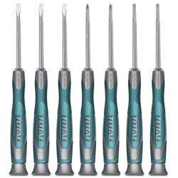 Σετ κατσαβίδια CR-V ηλεκτρολόγων 7 τεμάχια TOTAL