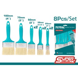 TOTAL ΣΕΤ ΠΙΝΕΛΑ ΒΑΦΗΣ 8ΤΕΜ SUPER SELECT (THT8450801) TOTAL ΣΕΤ ΠΙΝΕΛΑ ΒΑΦΗΣ 8ΤΕΜ SUPER SELECT (THT8450801)