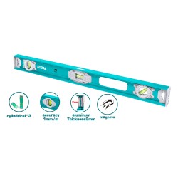 TOTAL ΑΛΦΑΔΙ ΑΛΟΥΜΙΝΙΟΥ ΜΑΓΝΗΤΙΚΟ ΝΕΟΥ ΤΥΠΟΥ 120cm (TMT212026) TOTAL ΑΛΦΑΔΙ ΑΛΟΥΜΙΝΙΟΥ ΜΑΓΝΗΤΙΚΟ ΝΕΟΥ ΤΥΠΟΥ 120cm (TMT212026)
