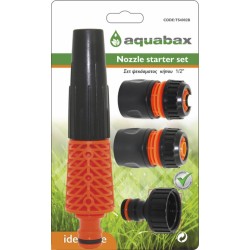 AQUABAX ΣΕΤ ΑΥΛΟΣ ΝΕΡΟΥ ΜΕ ΤΑΧΥΣΥΝΔΕΣΜΟΥΣ 1/2" (TS4002B) AQUABAX ΣΕΤ ΑΥΛΟΣ ΝΕΡΟΥ ΜΕ ΤΑΧΥΣΥΝΔΕΣΜΟΥΣ 1/2" (TS4002B)